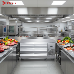 Gabinete Refrigerado con Cajones Refrigerados por Aire con Múltiples Cajones para un Almacenamiento Organizado en la Cocina de Restaurantes y Hoteles - Product Image 1