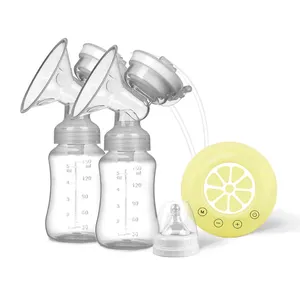 Breast Pump Breastpump Feeding Product with Silicone Transparent Baby Nipples Double Feature Eco