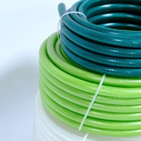 Tuyau d'arrosage flexible transparent en PVC personnalisé, résistant aux UV, pour l'approvisionnement en eau et le jardinage, diamètre 12mm/25mm (1/2" - 2")