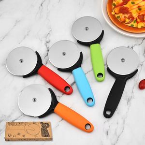 Coupe-tarte rond multifonctionnel créatif en acier inoxydable, couteau à pizza à roue unique, outil de pâtisserie - Product Image 2