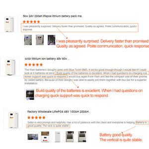 Batterie au Lithium-Ion 48V 51.2V 60V 72V 100Ah 120Ah 150Ah 200Ah pour Chariot de Golf 5000W 10000W - Product Image 6