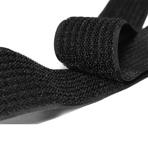 Promotion : Sangle auto-agrippante noire 38 mm en nylon écologique, avec boucles sur le même côté, pour garrot tactique - Product Image 2