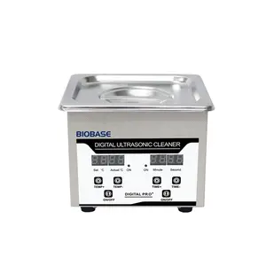 BIOBASE Manufacture Ultrasonic Cleaner Single Frequency Type For Lab Ultrasonic Cleaner 1.3L