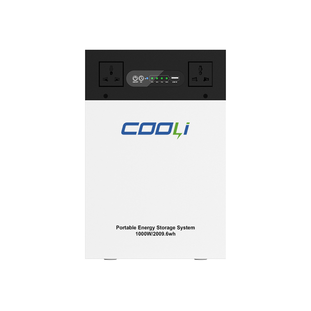 1000W 2000Wh Mini All-in-One LiFePO4 Battery Portable Power Station