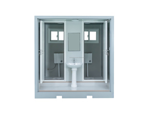 Toilettes mobiles portables à bas prix, extérieur, <span class=keywords><strong>2</strong></span> <span class=keywords><strong>en</strong></span> <span class=keywords><strong>1</strong></span>, conteneur préfabriqué <span class=keywords><strong>WC</strong></span>, double pièce - Product Image 6