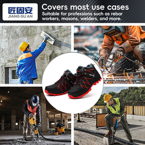 Calzado <span class=keywords><strong>de</strong></span> Seguridad Industrial con Puntera <span class=keywords><strong>de</strong></span> Protección, Parte Superior <span class=keywords><strong>de</strong></span> Microfibra, Entresuela Anti-perforación y Suela <span class=keywords><strong>de</strong></span> Goma Antideslizante para Trabajos <span class=keywords><strong>de</strong></span> Distribución en Almacenes - Product Image 3