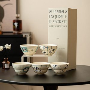 Bol en céramique Panda bol à manger de riz mignon vaisselle domestique créative personnelle particulièrement belle pour un usage domestique - Product Image 2