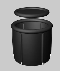 OEM Vente en gros Logo personnalisé TP Baignoires de glace Adultes gonflables Baignoire noire Récupération du bain de glace - Product Image 6