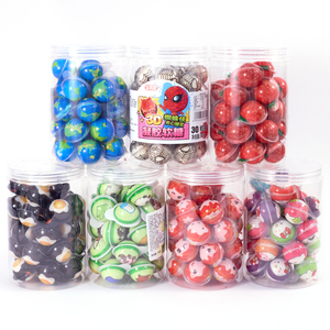 Venta directa de fábrica Halal 3D Popping Candy Fruit Sandwich Evil Pumpkin Halloween Candy Funny Hot Style Bottle Fruity - Product Image 4