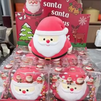 Ensemble de jouets sensoriels anti-stress à rebond lent pour les fêtes, en TPR, Père Noël, Bonhomme de neige, Renne, Citrouille, Fantôme, Cadeau de Noël