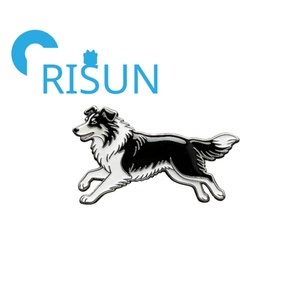 Épingles en émail personnalisées en métal en gros, Border Collie, <span class=keywords><strong>Sheltie</strong></span>, Berger écossais, badge, cadeaux pour les amoureux des chiens, épingles à revers en émail, broches - Product Image 4