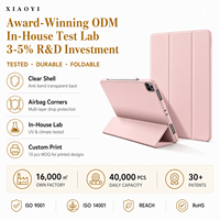 Vente en gros usine Nouvelle coque tactile avec fente pour stylet en TPU+PU pour iPad 10.2" 11 12.9 Multifonction Pliable