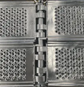 热浸镀锌320毫米铺设式环锁脚手架钢板系统待售