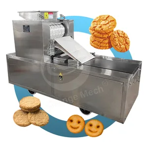 ORME roda putar komersial cetakan kue biskuit membuat mesin tangan kecil peralatan biskuit kenari