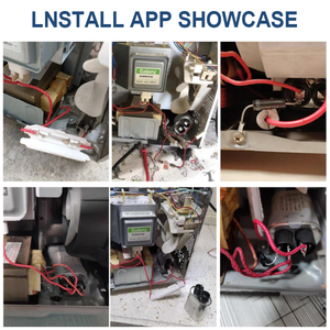 BC lò vi sóng điện áp cao tụ điện 2100V 0.95UF 1.05UF 3 + 3 lớn cắm nguồn điện phụ kiện - Product Image 6