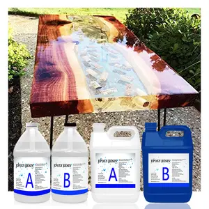Premium Quality Epoxy Resin 2:1 Crystal Clear Resin And Hardener for Wood Table