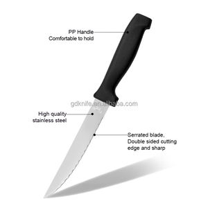 6 adet mutfak çatal sofra bıçağı paslanmaz çelik tırtıklı mızrak noktası bıçak biftek bıçağı seti - Product Image 2