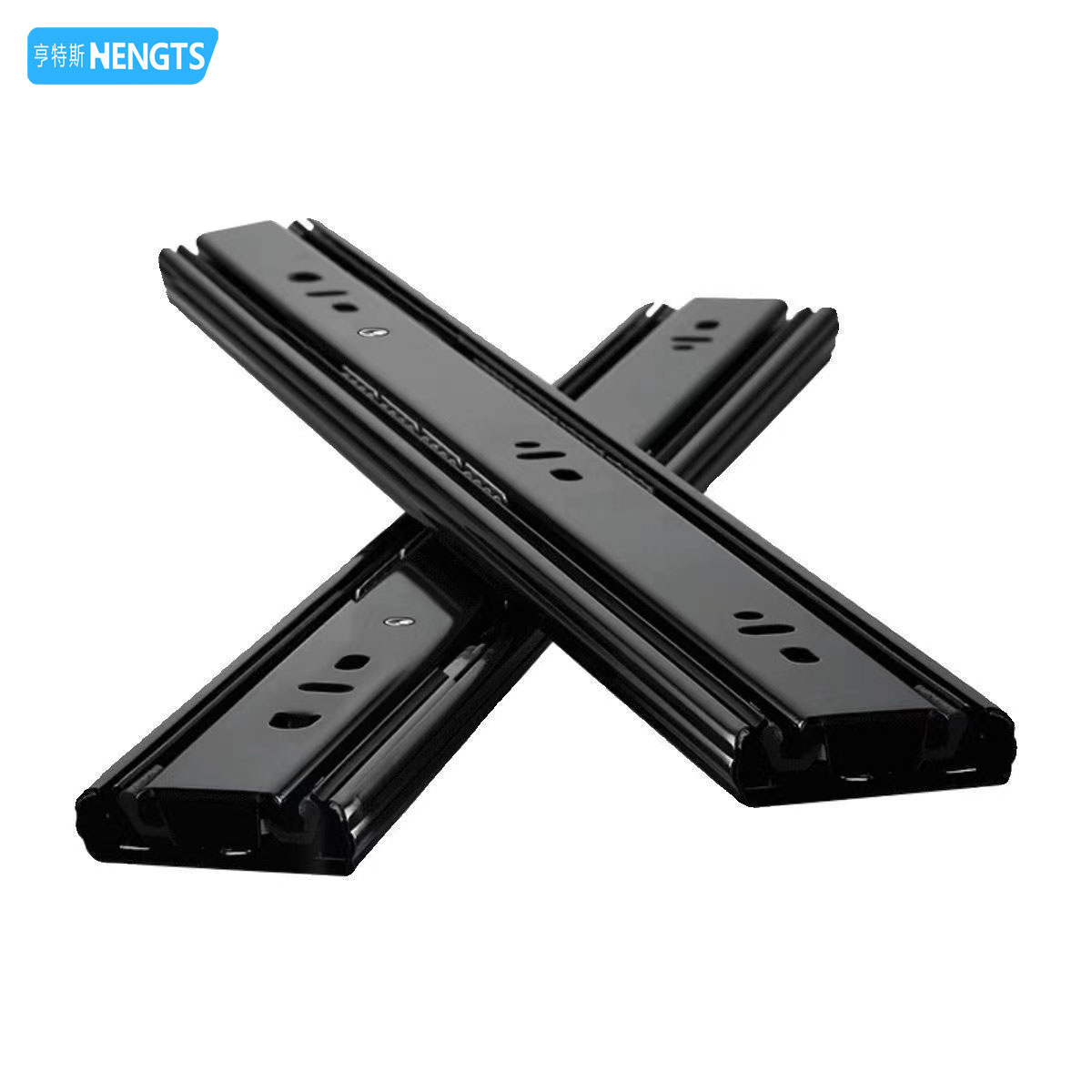 Black-Normal drawer slide
