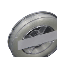 Câble à fibre optique invisible 1000M G657A2 LC UPC avec gaine transparente en PVC/Nylon, bobine de câblage pour FTTH/FTTX, longueur pour câblage intérieur
