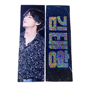 Sinh thái thân thiện BTS vải cổ vũ Slogan biểu ngữ tùy chỉnh in Kpop Slogan khăn huy hiệu - Product Image 5