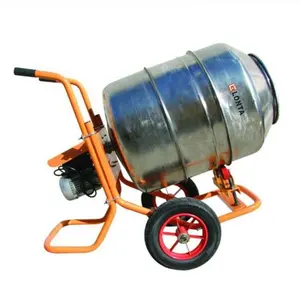 LONTA CQ230 230L mini 220V electric motor stainless steel animal feeds mortar beton cement mixing concrete mixer machine