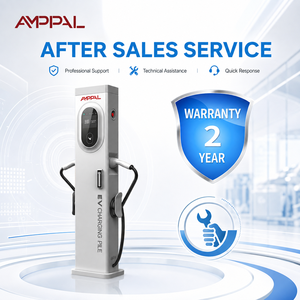 <span class=keywords><strong>Chargeur</strong></span> de véhicule électrique domestique intelligent et durable AMPPAL 7KW 14KW 22KW 44KW AC380V avec interfaces Type1/Type2/GB/T - Product Image 5