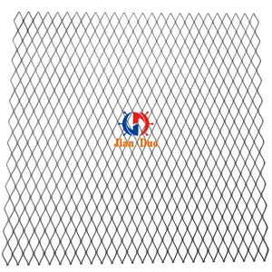 4mmx8mm diamond galvanized steel flat iron expanded metal mesh