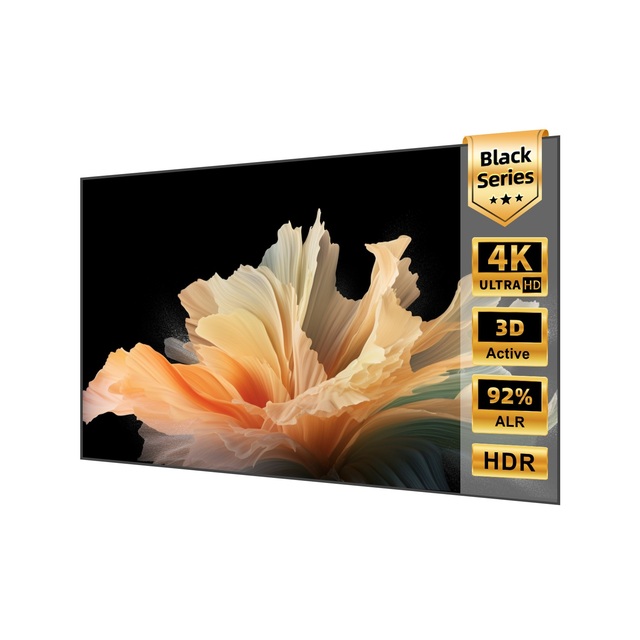Nothing Projector Black Series 120 Inch Ust Projection Screen Frame 4K Projector Screen Antilight Lenticular Projection Screens