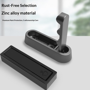 Gancio Pieghevole Invisibile in Lega di Zinco per Ingresso e Porta, Appendiabiti Singolo a Fissaggio Libero, Design Moderno per Scarpiera da Interno a Parete - Product Image 4