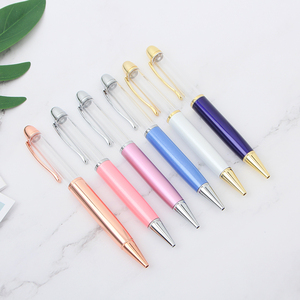 <span class=keywords><strong>Bella</strong></span> penna a sfera fai da te in metallo vuota con rosso bianco rosa blu colori 1.0mm larghezza di <span class=keywords><strong>scrittura</strong></span> - Product Image 3