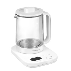 Rongshida Electric <b>Kettle</b> 1.8L Glass Liner <b>Temperature</b> <b>Control</b> Automatic Shut Off Health Pot For Home Use - Product Image 1