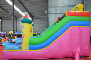 Castillo Inflable con Tobogán, Diseño de Dibujos Animados Coloridos, Temática Oceánica, Casa de Brinco para Niños, Alquiler Comercial para Fiestas al Aire Libre - Product Image 6