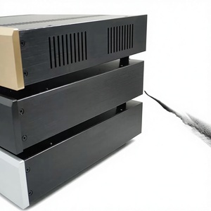 กล่องอะลูมิเนียมอัลลอยด์สำหรับเครื่องขยายเสียงหลอด <span class=keywords><strong>BRZHIFI</strong></span> BZ4315C สำหรับออดิโอไฟล์ กล่องเชื่อมต่ออเนกประสงค์สำหรับ DIY - Product Image 4