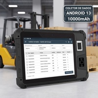 Tablet Android 13 Industri 8 Inci Kokoh dengan Pembaca Barcode untuk Logistik & Gudang