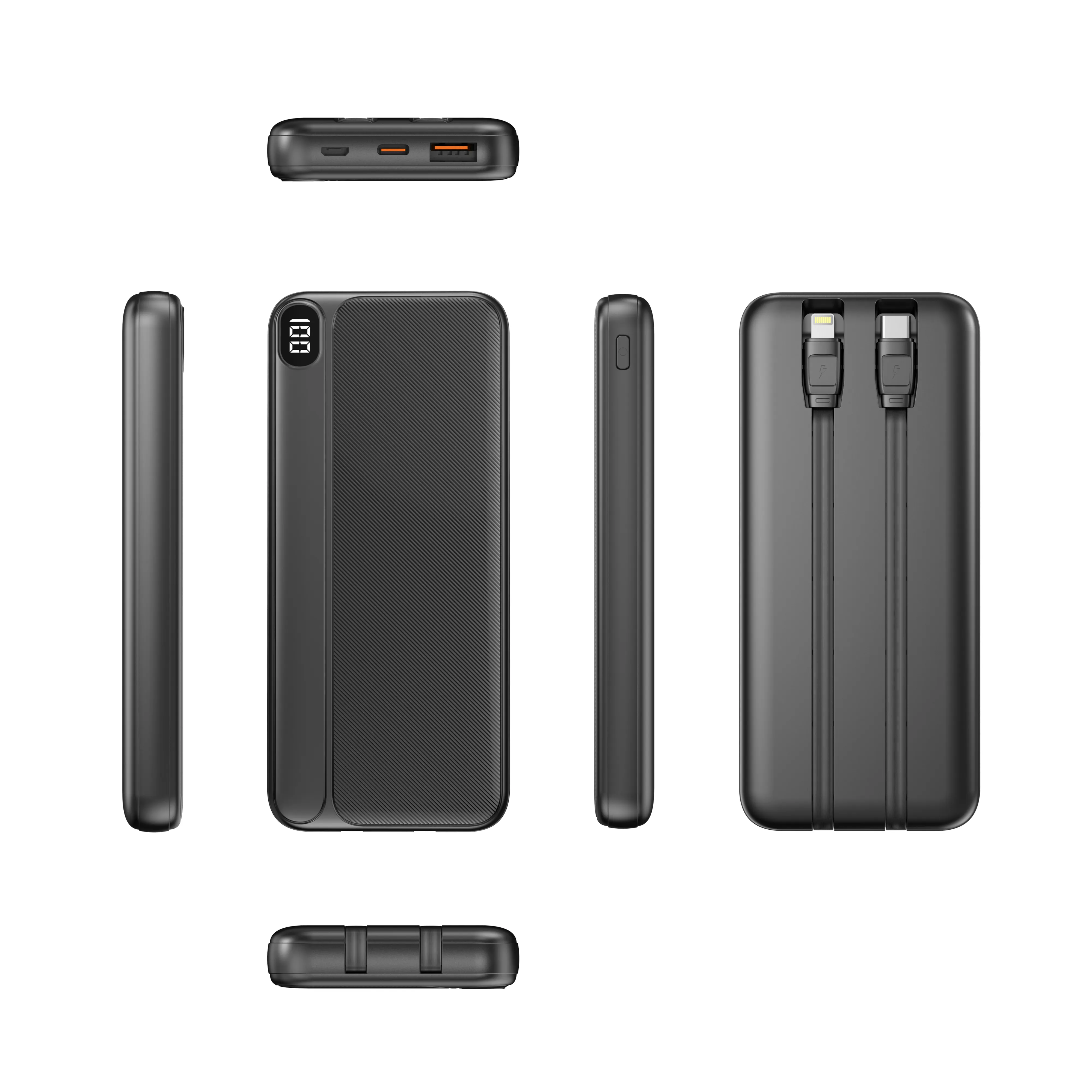 Mini Power Bank 10000mAh Portable Charging Powerbank Mobile Phone Spare External Battery PoverBank For iPhone Samsung Xiaomi
