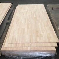 Panneau en bois de caoutchouc de qualité structurelle à joint en os, bois à haute résistance pour plateforme de stockage en mezzanine et cadre de lit mezzanine