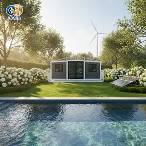 Casa Contenedor Prefabricada Expandible de 20 y 40 Pies al por Mayor con Cocina, Vivienda Portátil Prefabricada para Construcción y Bienes Raíces - Product Image 1