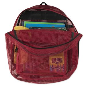 Sac à dos en filet robuste transparent pour l'école, la plage, la natation, le travail et les voyages - Product Image 4