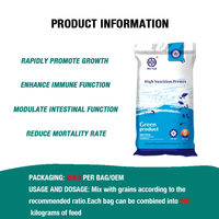 Granulés de bêta-mannanase de qualité professionnelle à prix de gros pour additif alimentaire porcin, équin et bovin, qualité alimentaire animale, 20 kg/sac
