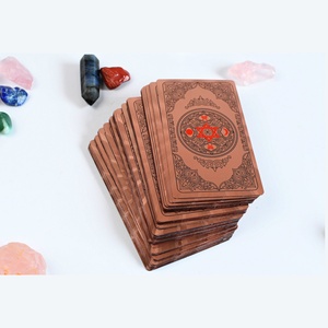 Oracle avec feuille <span class=keywords><strong>d</strong></span>'<span class=keywords><strong>or</strong></span>, cartes de tarot de haute qualité à bordure dorée avec boîte magnétique, cartes <span class=keywords><strong>d</strong></span>'affirmation pour 365 jours - Product Image 3