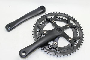 Vélo de route vélo pliant 52-42T double disque 7 8 <span class=keywords><strong>9</strong></span> <span class=keywords><strong>vitesses</strong></span> trou carré chaîne anneau grand plateau pédalier - Product Image 3