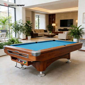 Ensemble complet de billard américain Stararway Ray 8'9' Taille Pro Tissu haute vitesse K55 Coussins de siège Inclut tous les accessoires - Product Image 4