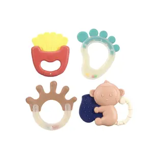 Konig fabbrica per bambini all'ingrosso sonagli giocattolo 4 pz Set di giocattoli per bambini e bambini giocattoli per lo sviluppo di giocattoli sensoriali per bambini