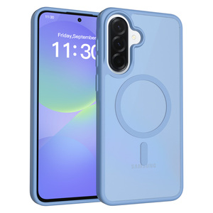 Funda Mate con Protección de Borde Elevado para <span class=keywords><strong>Samsung</strong></span> A37, 2400G, Magnética, PC+TPU, Antihuellas, Antigolpes - Product Image 1