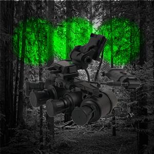 QCNV Q GPNVG18 GEN3 FOM2200 Premium de Strong Factory, dispositif de vision nocturne à quatre yeux, imagerie claire en basse lumière, <span class=keywords><strong>prix</strong></span> de gros - Product Image 1