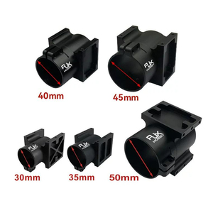 RJXHOBBY RJX3601 Abrazadera de Tubo de Aleación de Aluminio Negra de 30/35/40/45/50mm, Base de Fijación Plegable, Conector de Hebilla para Brazo de Dron - Product Image 5