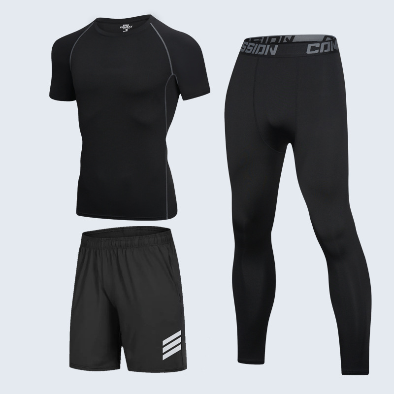 Ensemble trois pièces Ice Silk Elite avec short à bordure blanche