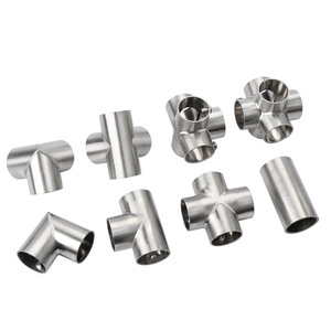 Connecteur à trois voies en acier inoxydable 19 mm 25 mm 32 mm Pièce de fixation Joint <span class=keywords><strong>Coude</strong></span> Assemblage Cadre Angle droit Fixation Tête hexagonale - Product Image 5