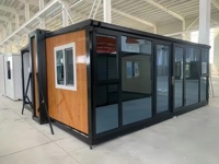 Kits de cabanes en bois minuscules à Porto Rico, maisons préfabriquées, maisons préfabriquées en béton rapide, maisons en acier préfabriquées en ciment, maisons conteneurs extensibles pour couples