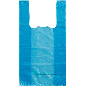 Bolsa de compras de plástico reciclable reutilizable plegable de lujo con logotipo personalizado con asa - Product Image 3